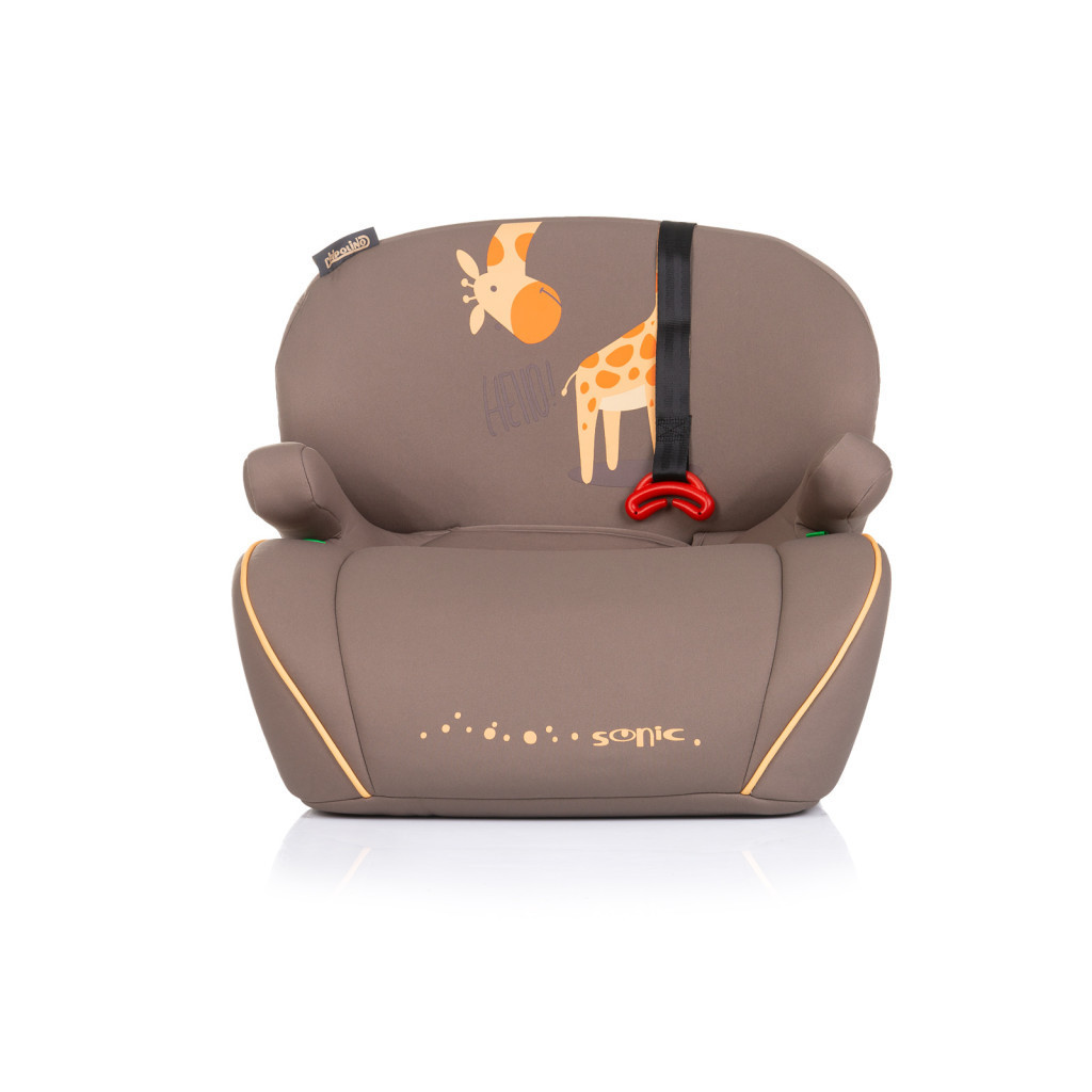 Chipolino Sonic autós ülésmagasító 125-150 cm Isofix - Giraffe