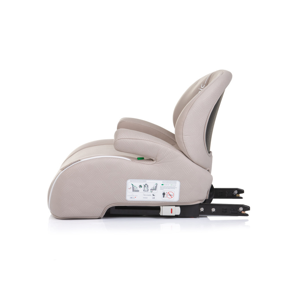 Chipolino Sonic autós ülésmagasító 125-150 cm Isofix - Tiramisu