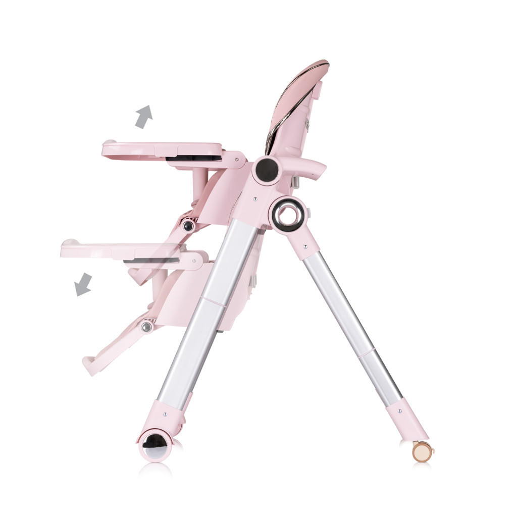 Chipolino Super Chef multifunkciós etetőszék - Pink Marshmallow