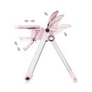 Chipolino Super Chef multifunkciós etetőszék - Pink Marshmallow