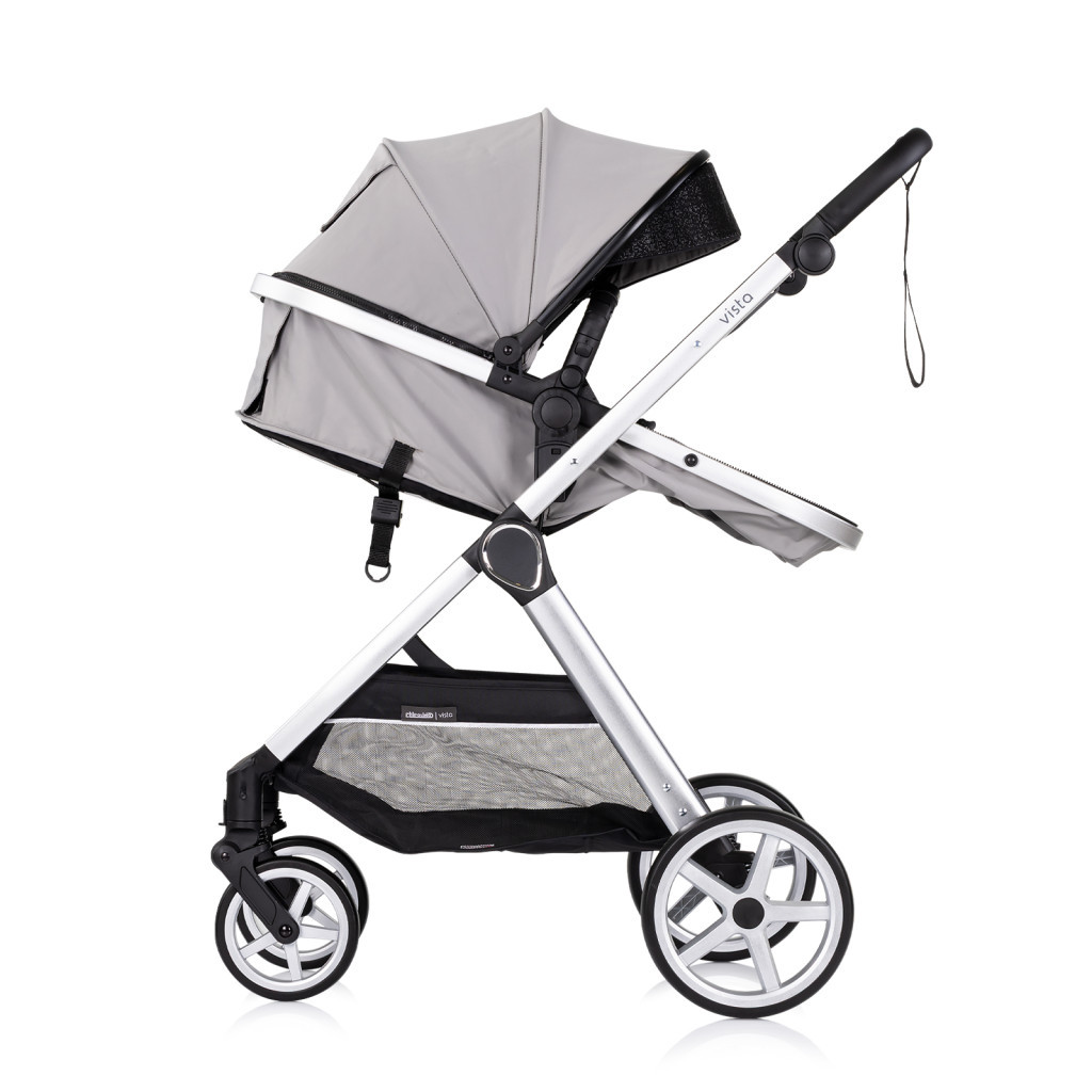 Chipolino Vista babakocsi 2:1-ben mózessé alakítható sportrésszel - Cloud grey