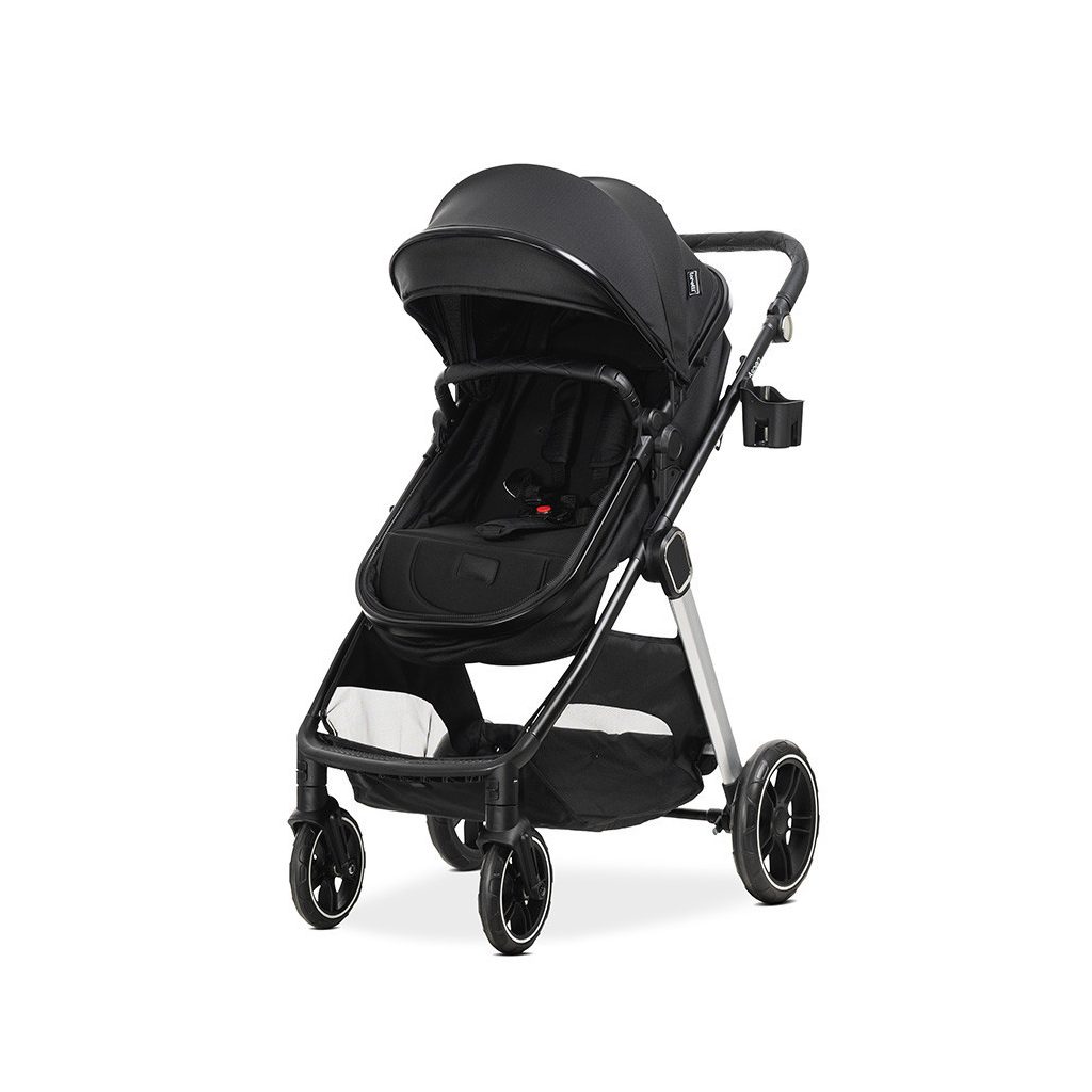 Lorelli Aspen babakocsi mózessé alakítható sport résszel - Black