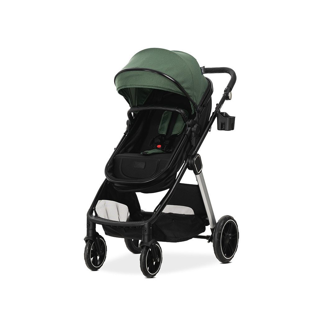 Lorelli Aspen babakocsi mózessé alakítható sport résszel - Green