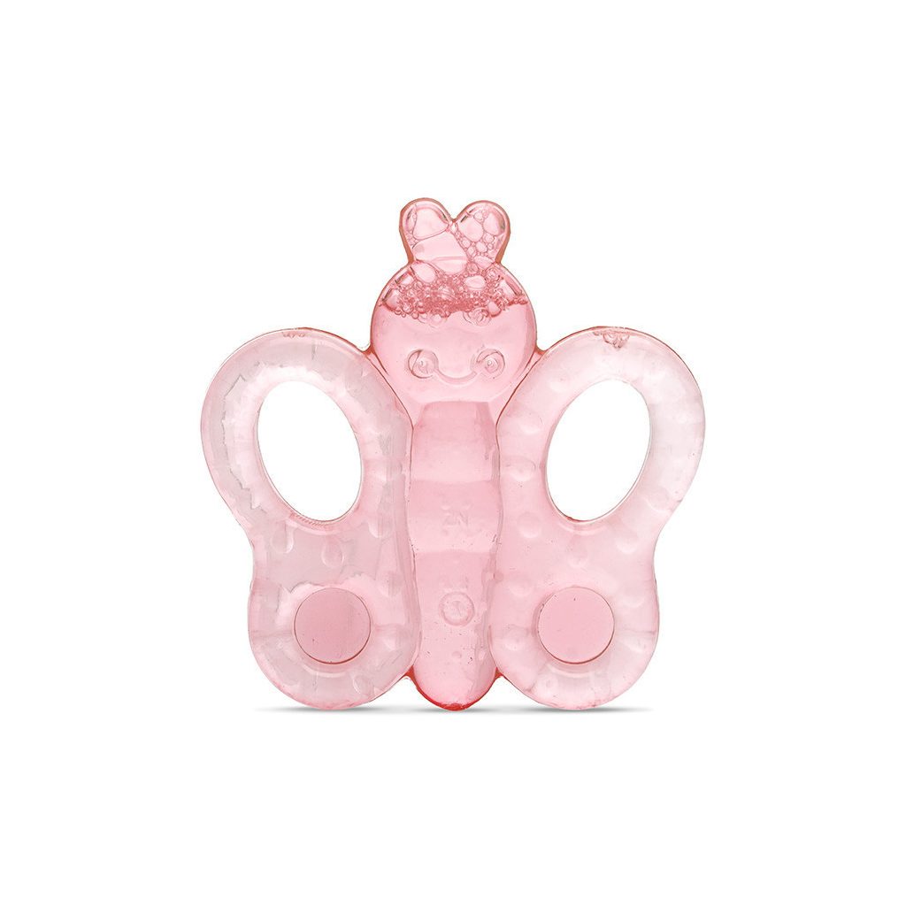 Baby Care Pillangós hűthető rágóka - Shell Pink