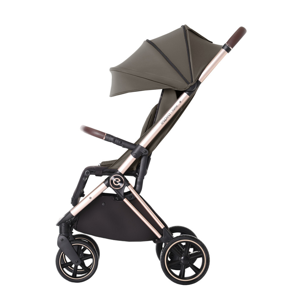 Espiro Flame sport babakocsi - 10 Timeless Black