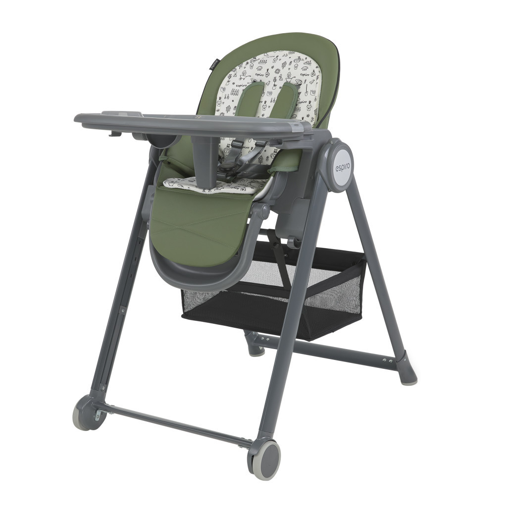 Espiro Penne multifunkciós etetőszék - 104 Green