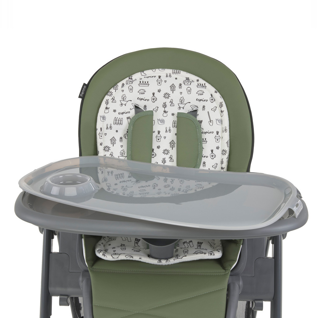 Espiro Penne multifunkciós etetőszék - 104 Green