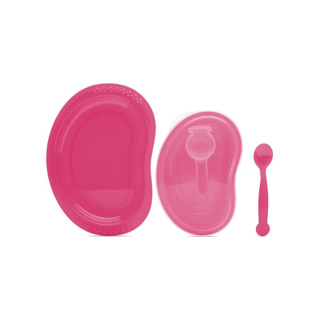Baby Care étkészlet 3dbos - Pink