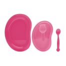 Baby Care étkészlet 3dbos - Pink