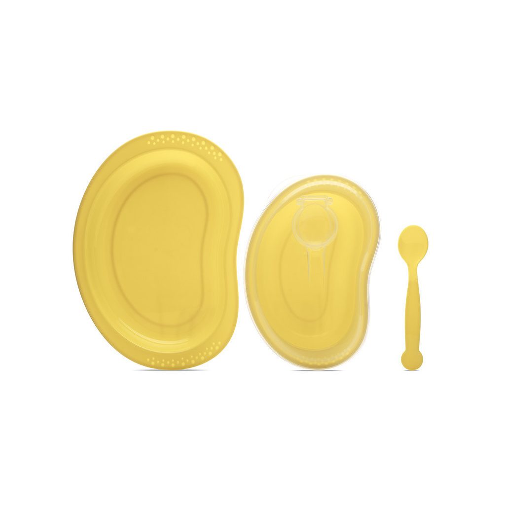 Baby Care étkészlet 3dbos - Yellow