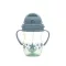 Baby Care szívószálas itató fogantyúval 275ml - Blue/Green