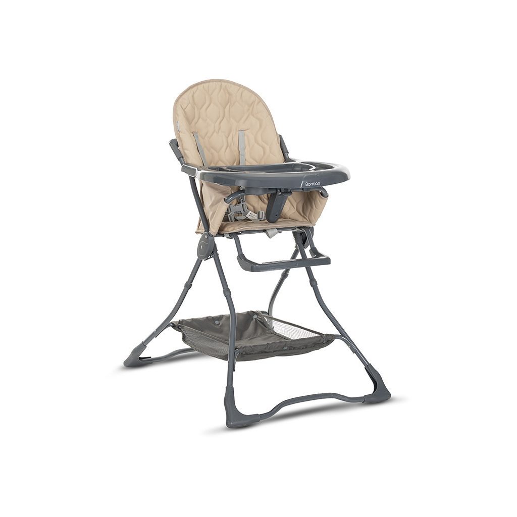 Lorelli Bonbon fix etetőszék - Beige Leather