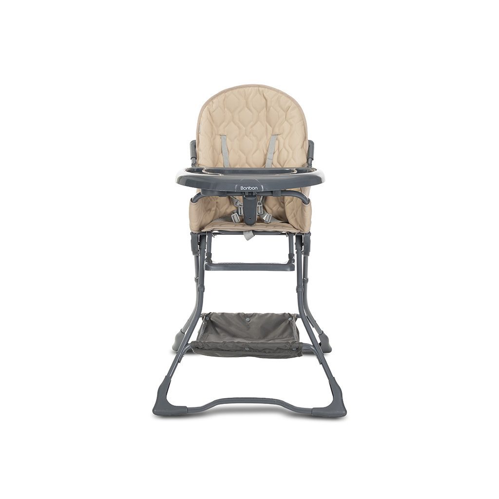 Lorelli Bonbon fix etetőszék - Beige Leather