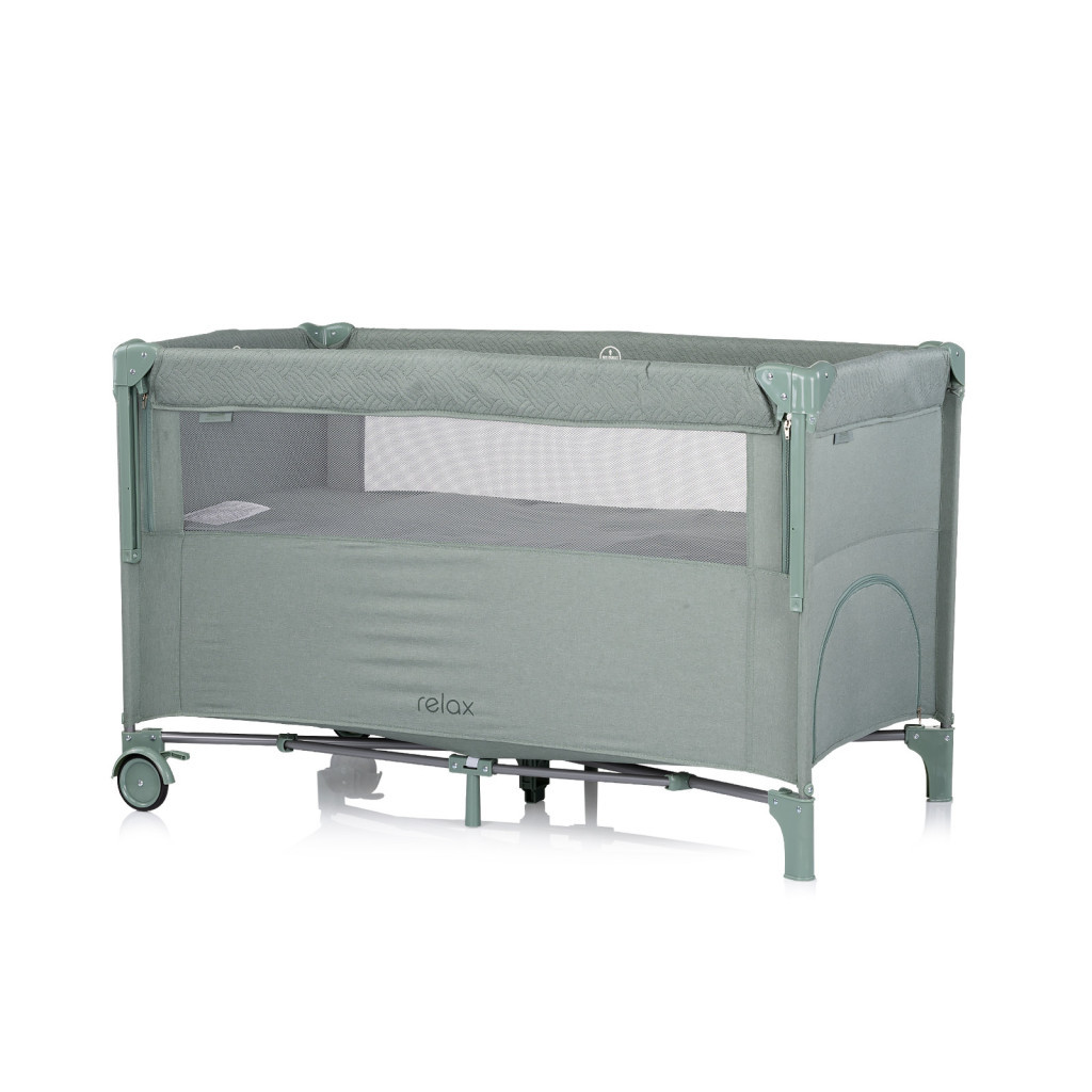 Chipolino Relax multifunkciós utazóágy - Basil Linen