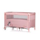 Chipolino Relax multifunkciós utazóágy - Pink Marshmellow
