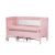 Chipolino Relax multifunkciós utazóágy - Pink Marshmellow Linen