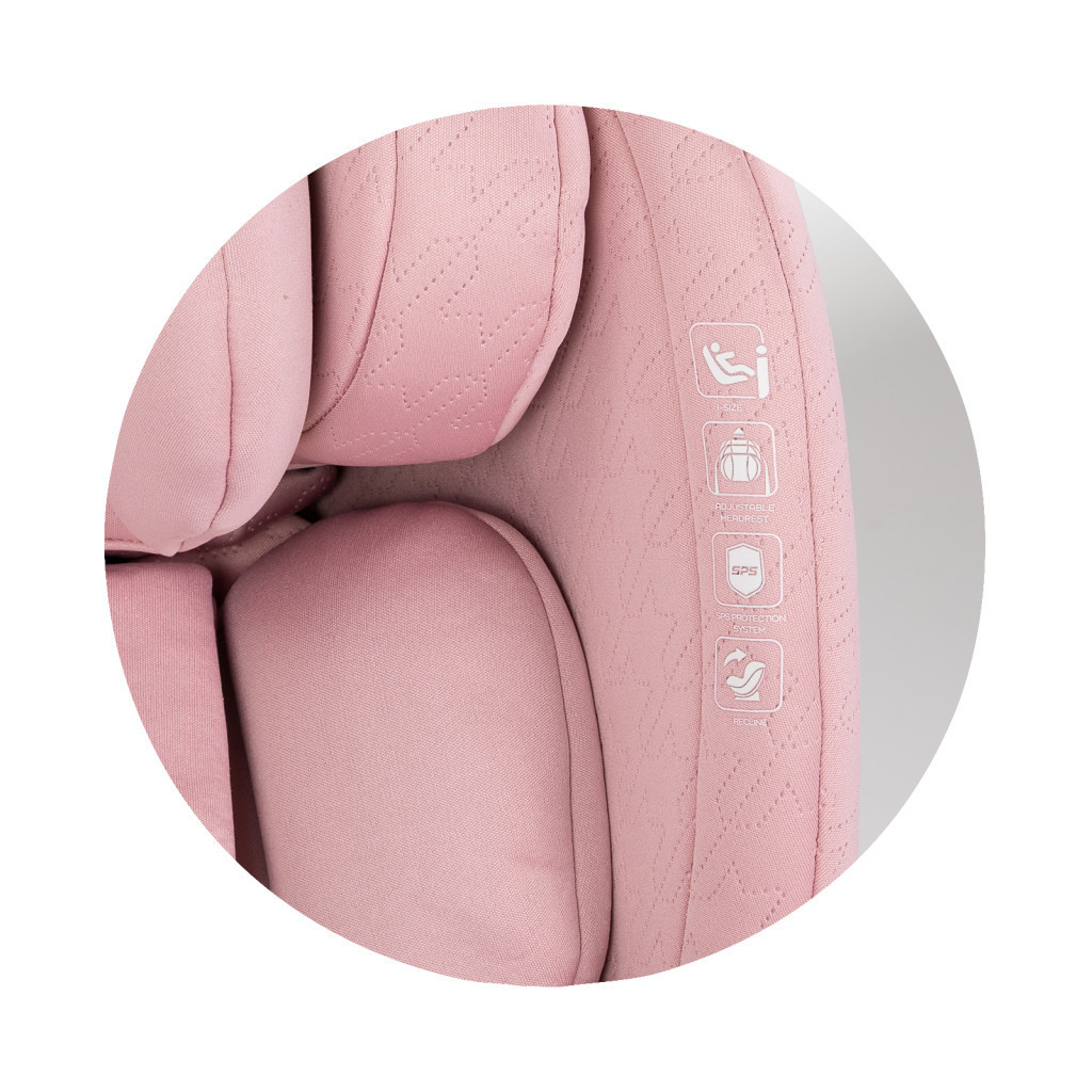 Chipolino Aviato autósülés I-Size 40-150cm - Pink Marshmallow