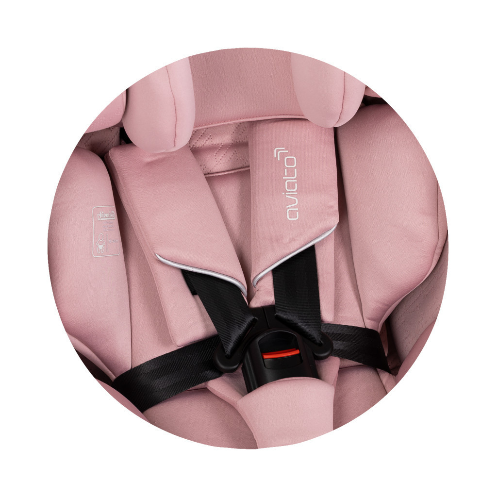 Chipolino Aviato autósülés I-Size 40-150cm - Pink Marshmallow