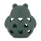 PETITE&MARS Szilikon játék csörgővel Bear Basil Misty Green 0m+