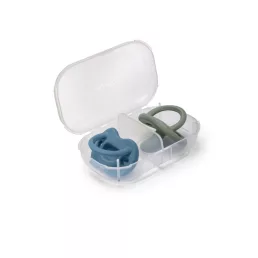   Nuvita Orthosoft Light 2db-os cumi szett 0+ - Powder Blue/Sage Green - 7052