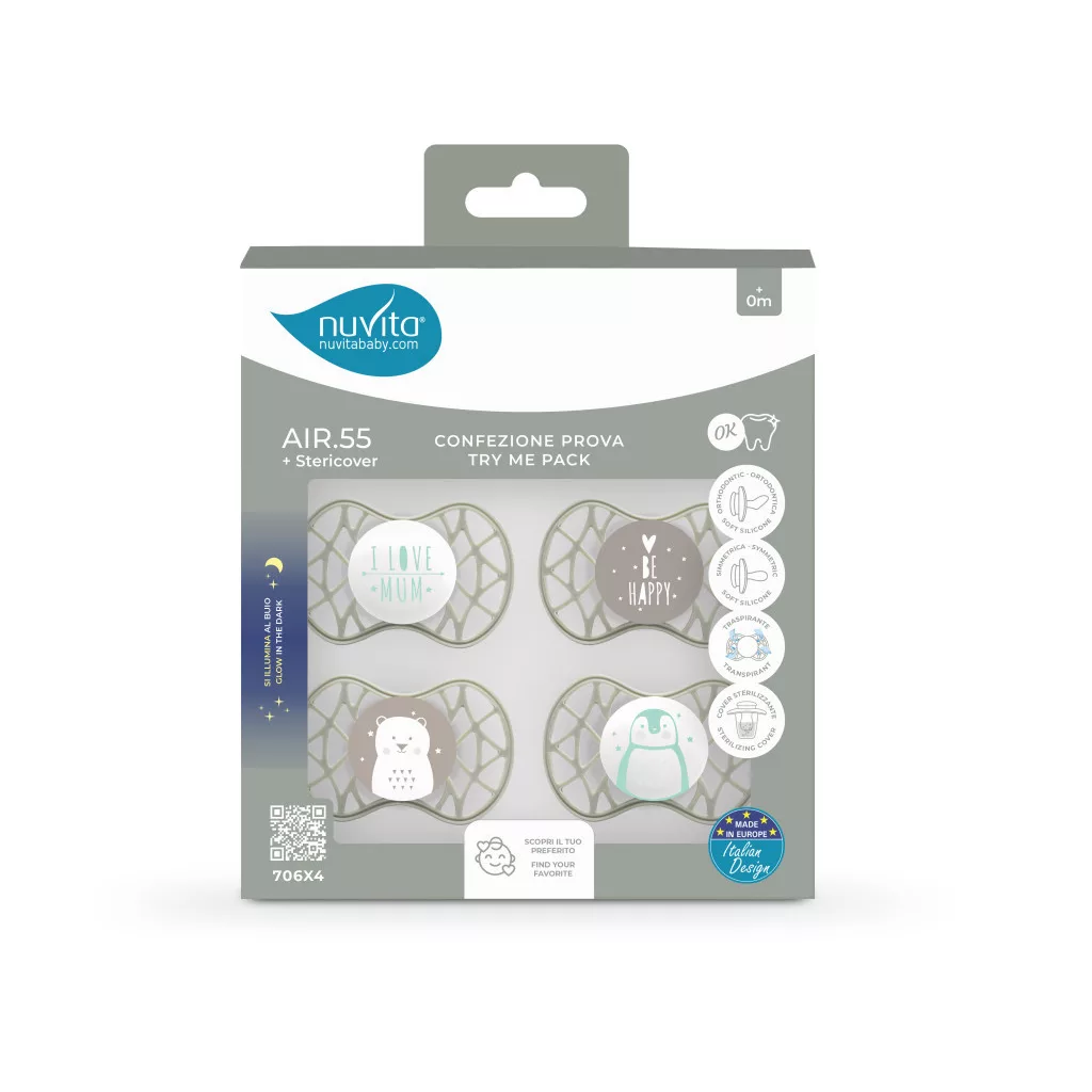 Nuvita Try Me Air55 2x2db-os cumi szett - 70654