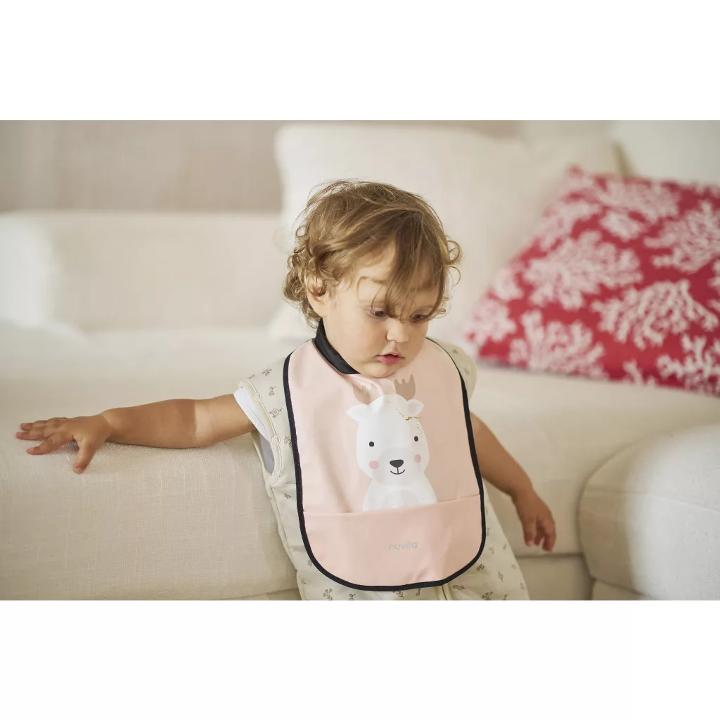 Nuvita 2db-os vízálló előke - English Rose/Sage Green 4371