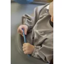 Nuvita vízálló ujjas előke - Powder Blue 4372