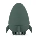 PETITE&MARS Szilikon fürdőjáték kefével Splashy Rocket Misty Green 6m+