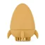 PETITE&MARS Szilikon fürdőjáték kefével Splashy Rocket Intense Ochre 6m+