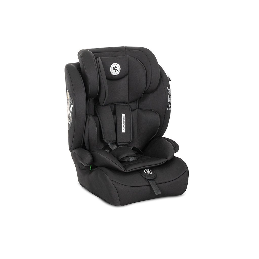Lorelli Adventure autósülés i-Size 76-150cm - Black (doboz nélküli)