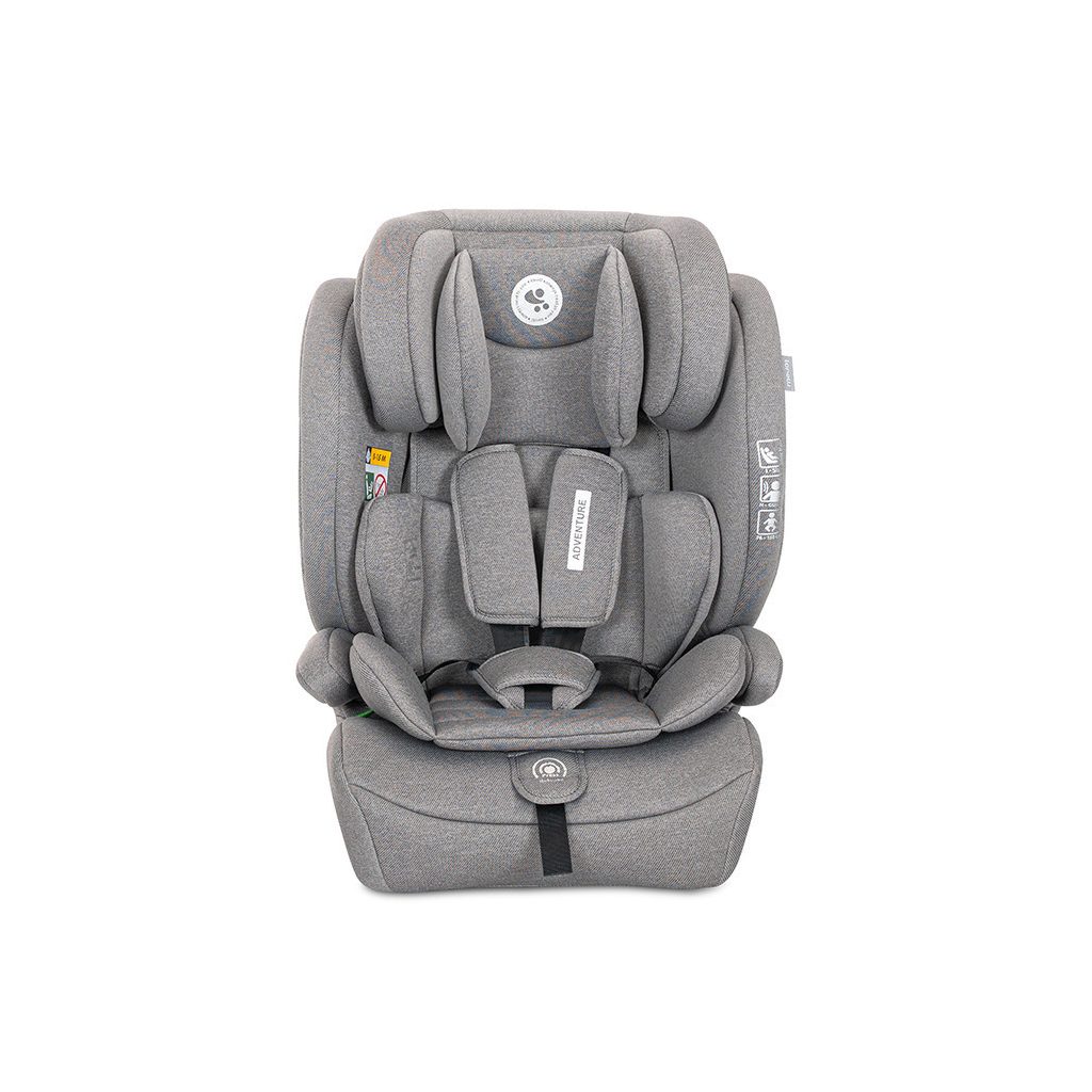 Lorelli Adventure autósülés i-Size 76-150cm - Grey (dobozos)