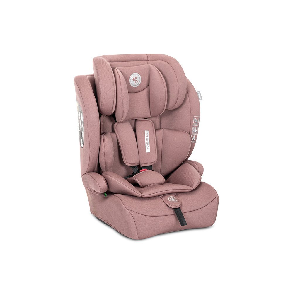 Lorelli Adventure autósülés i-Size 76-150cm - Pink (doboz nélküli)