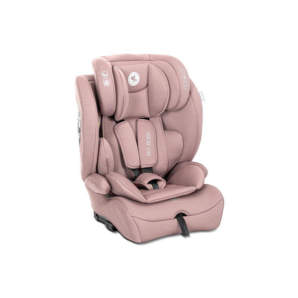 Lorelli Rio isofix autósülés i-Size 76-150cm - Pink