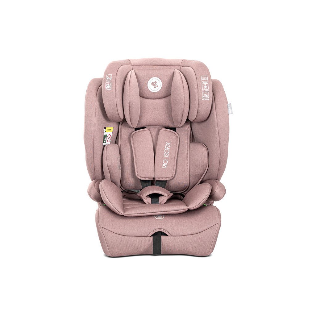 Lorelli Rio isofix autósülés i-Size 76-150cm - Pink