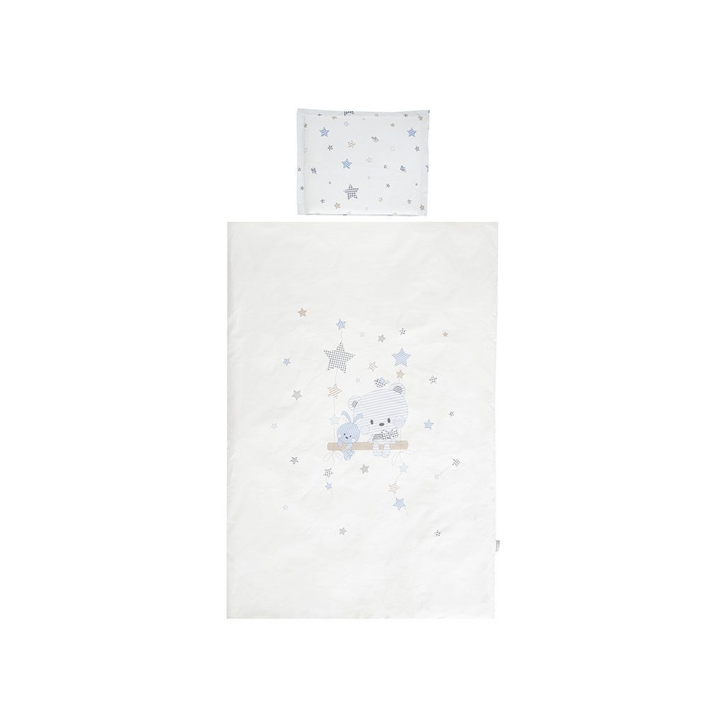 Lorelli 3 részes ágynemű garnitúra - Bear with Swing Blue