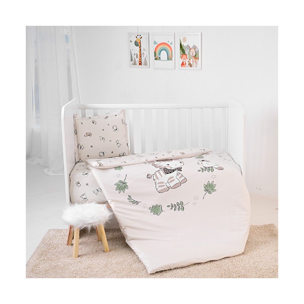 Lorelli 5 részes ágynemű garnitúra - Jungle Beige