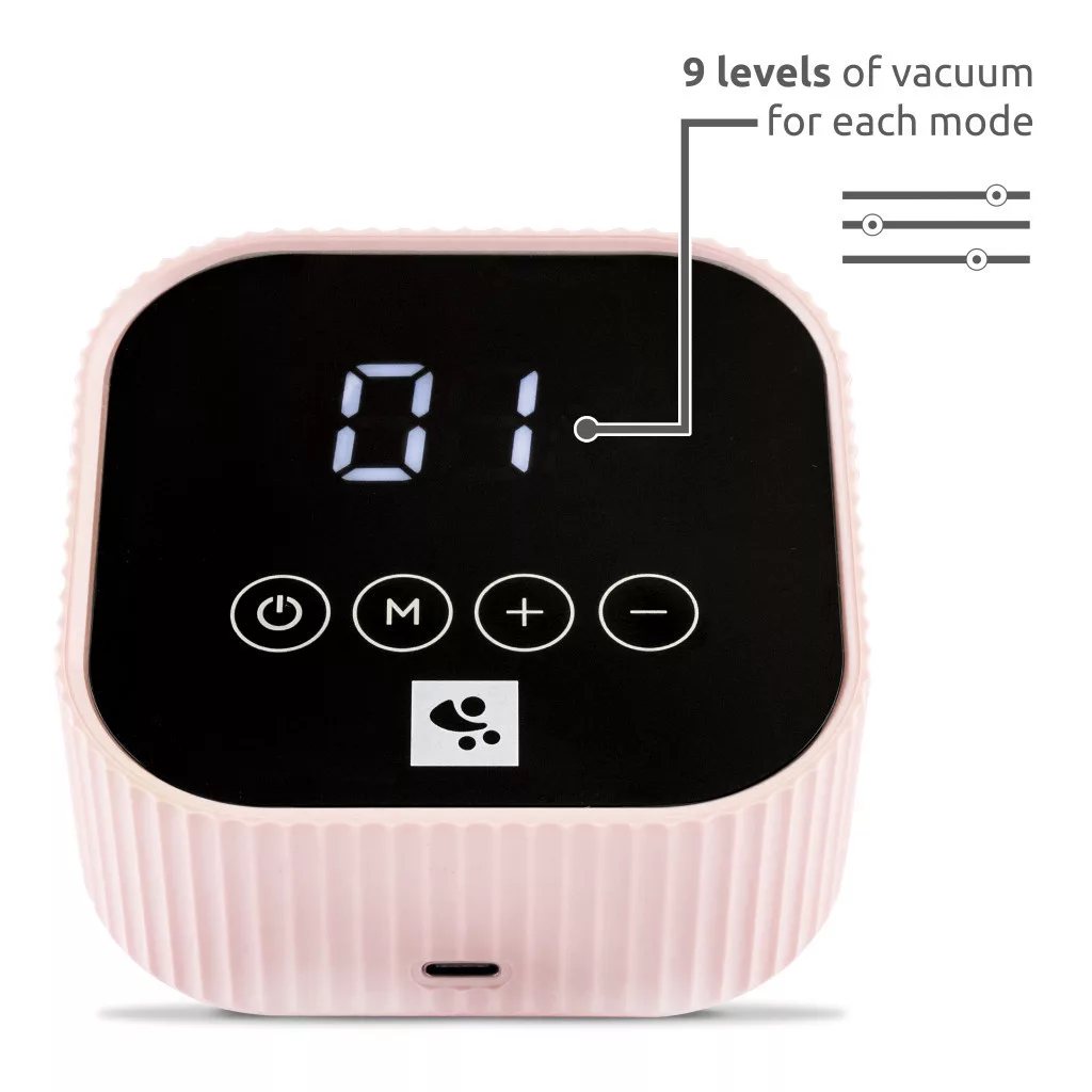 Lorelli Eva dupla elektromos mellszívó - Pink