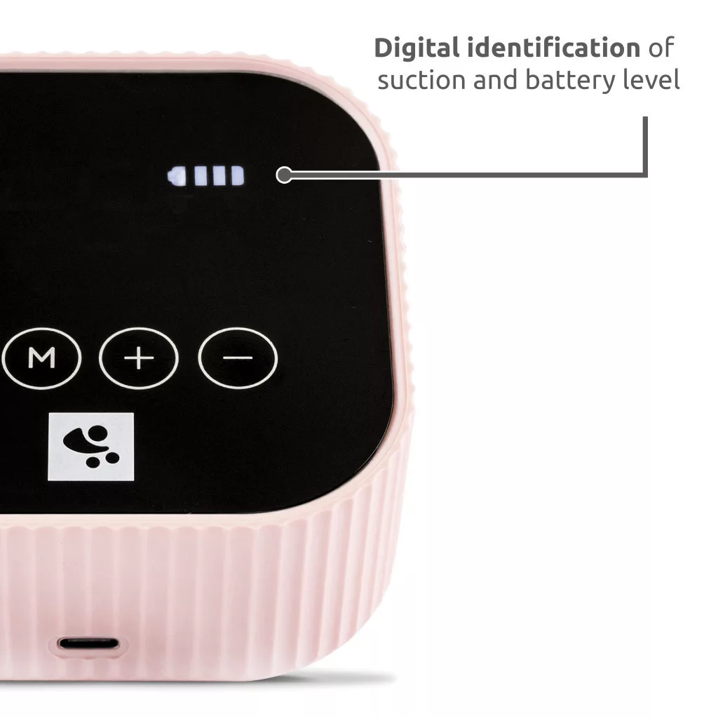 Lorelli Eva dupla elektromos mellszívó - Pink