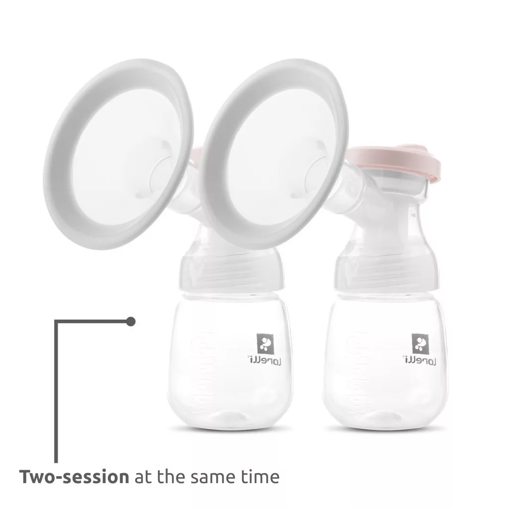 Lorelli Eva dupla elektromos mellszívó - Pink