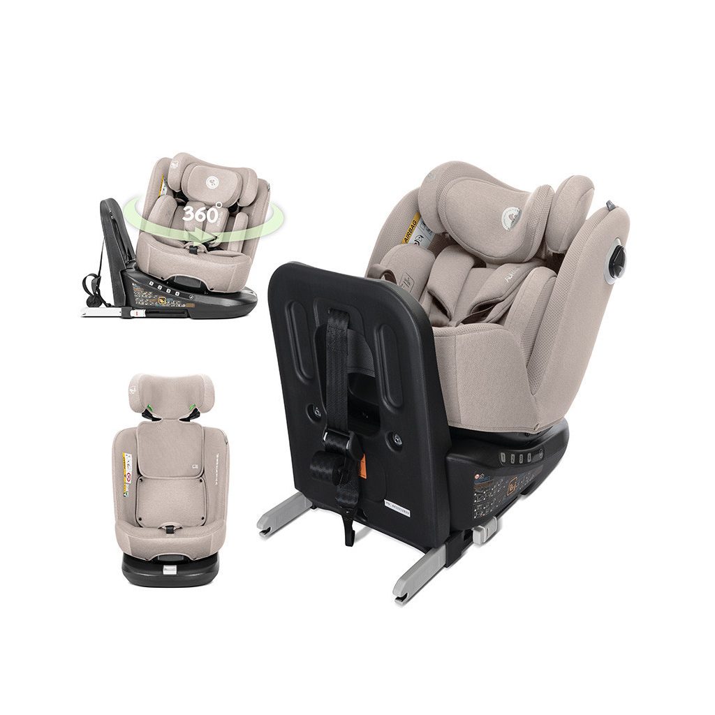 Lorelli Auriga 360 isofix autósülés 40-150cm - Beige