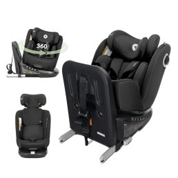 Lorelli Auriga 360 isofix autósülés 40-150cm - Black