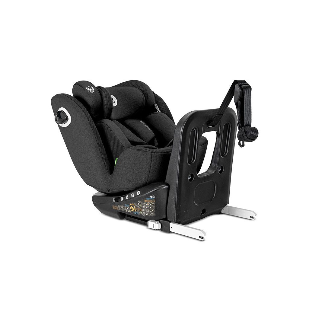 Lorelli Auriga 360 isofix autósülés 40-150cm - Black