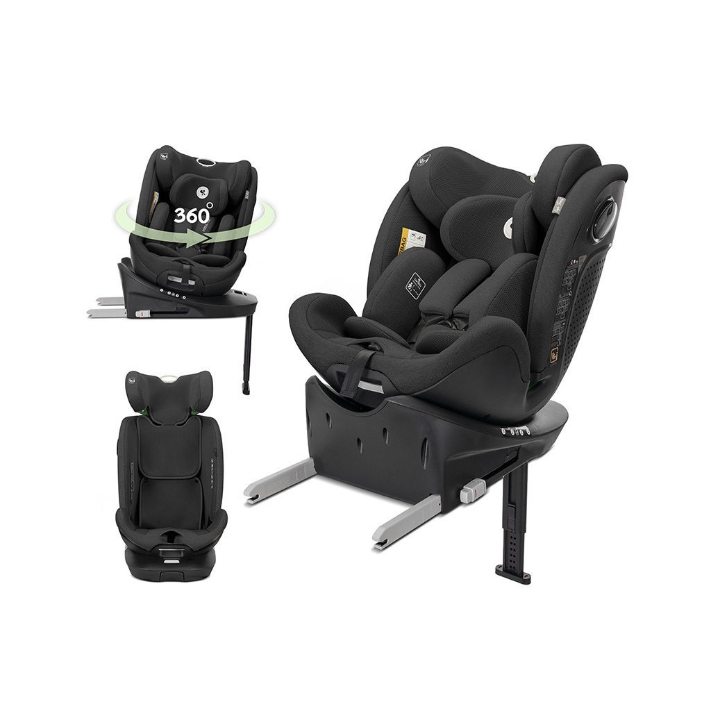 Lorelli Perseus i-Size isofix autósülés 40-150cm - Black