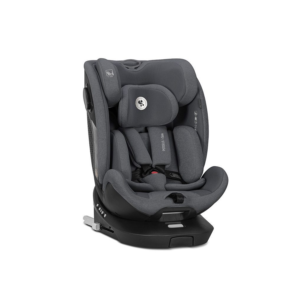 Lorelli Perseus i-Size isofix autósülés 40-150cm - Grey