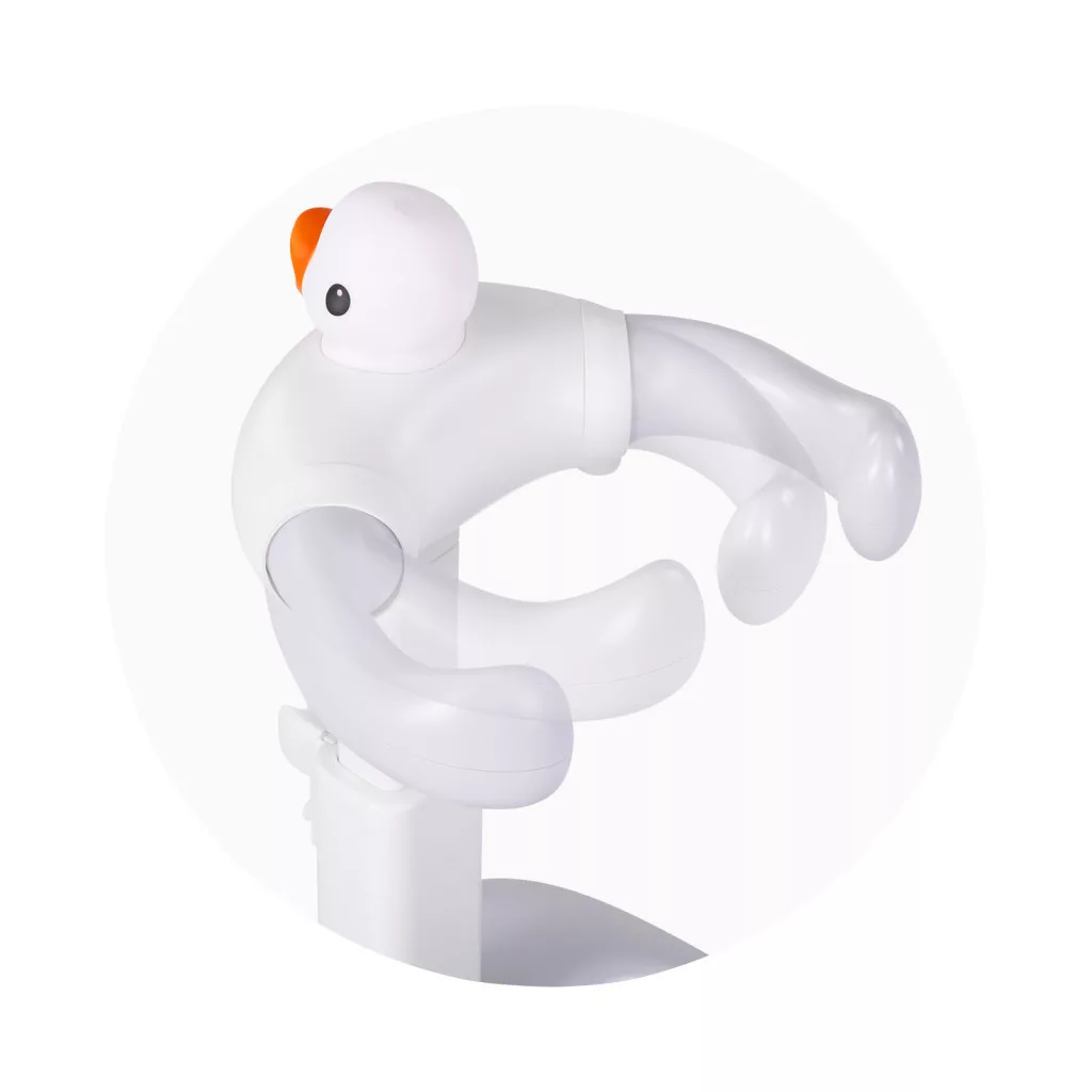 Chipolino Duck tusoló állvány - white/grey