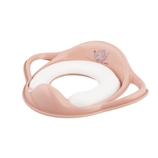 MALTEX WC szűkítő fogantyúval puha Elefánt Minimal - peach rose