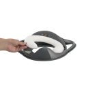 MALTEX WC szűkítő fogantyúval puha Lovacska Minimal - steel grey