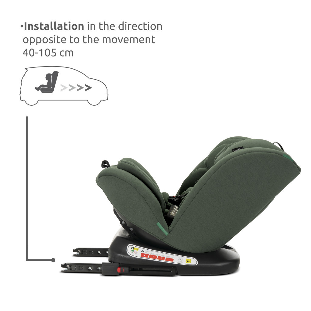 Lorelli Capella autósülés ISOFIX 40-150cm - Beige