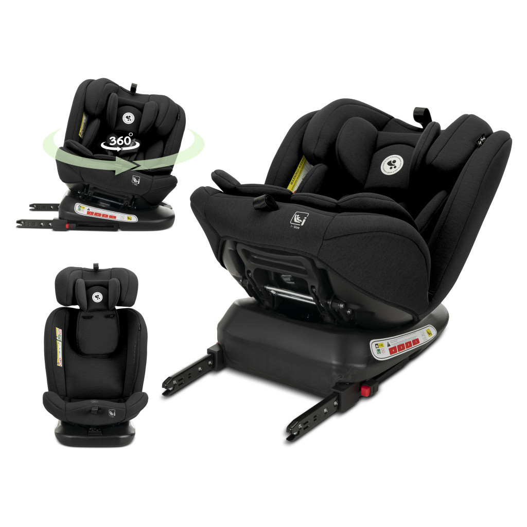 Lorelli Capella autósülés ISOFIX 40-150cm - Black
