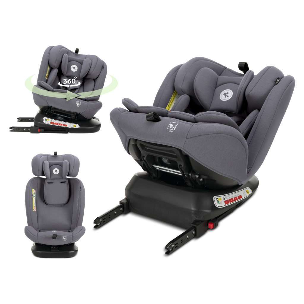 Lorelli Capella autósülés ISOFIX 40-150cm - Grey